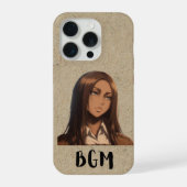 BLACK GIRL MAGIC Phone case. (Verso)
