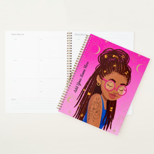 Black Girl Magic Planner, Manifestplanner Planner (Display)
