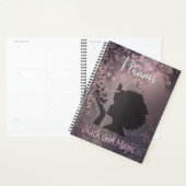 Black Girl Magic Planner pour les femmes noires (Devant avec enveloppe)