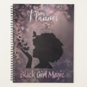 Black Girl Magic Planner pour les femmes noires (Devant)