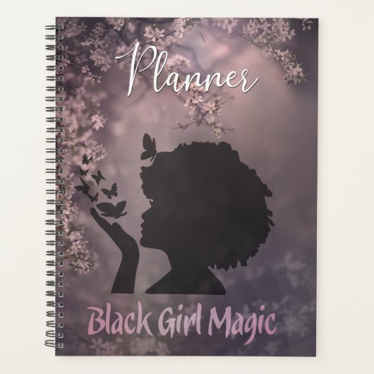 Black Girl Magic Planner pour les femmes noires (Devant)