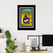 Black Girl Magic Poster (Thuiskantoor)