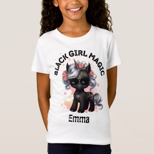 Black Girl Magic T-shirt (Voorkant)