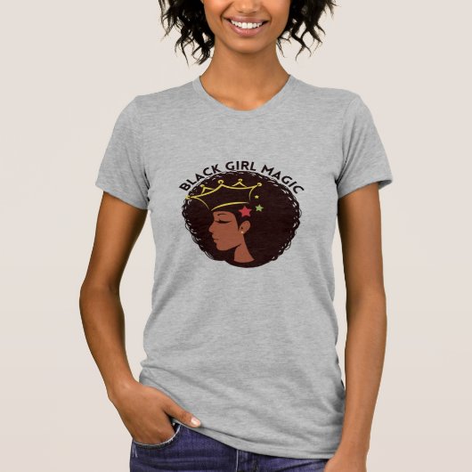 Black Girl Magic T-shirt (Voorkant)