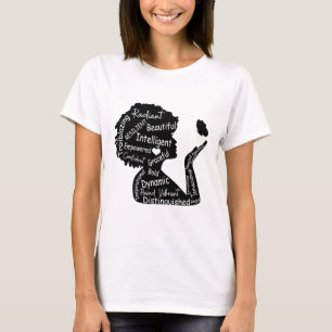 Black Girl Magic-Zwarte Geschiedenis Maand Kleding T-shirt