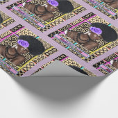 Black Girl Rock Cadeaupapier (Hoek)
