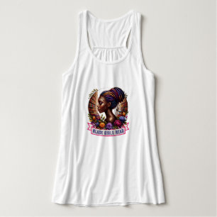 Black Girls Read Dames Racerback Tanktop
