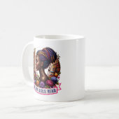Black Girls Read Logo Mug | Coupe Lover Coffee Boo (Devant gauche)