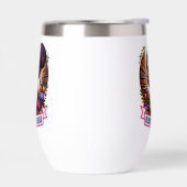Black Girls Read Logo Vin Tumbler (Gauche)