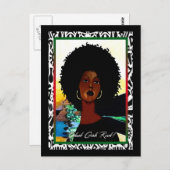 Black Girls Rock! Briefkaart (Voorkant / Achterkant)
