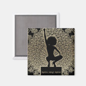 Black Girls Rock! Magneet (Voorkant / Achterkant)