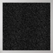 Black Glitter Gift Wrap Poster (Voorkant)