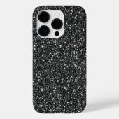 Black Glitter look Case-Mate iPhone Case (Achterkant)