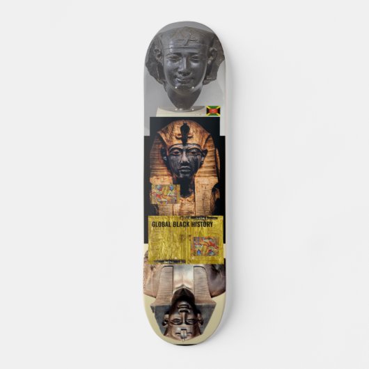 BLACK GLOBAL HISTORY-Skateboard Skateboard (Voorkant)
