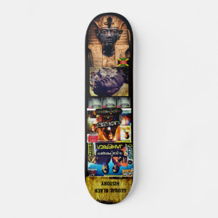 BLACK GLOBAL HISTORY-Skateboard Skateboard