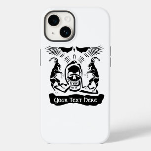 Black Goat Corrupt Trinity Crest Case-Mate iPhone 14 Hoesje