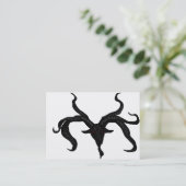 Black Goat Demon Visitekaartje (Staand voorkant)