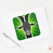 Black Goat sticker (Envelop)