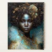 Black Goddess Fantasy Art Planner (Achterkant)