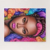Black Goddess Legpuzzel (Horizontaal)