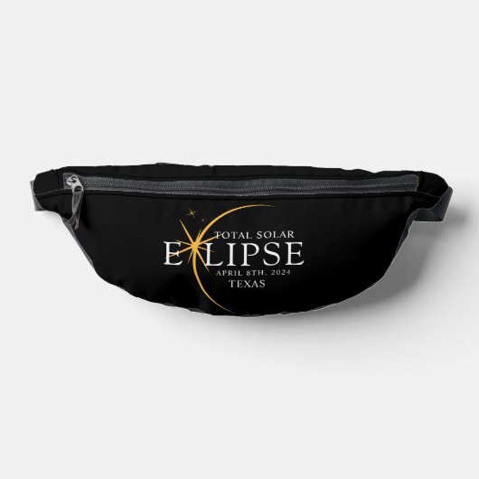Black & Gold 2024 Texas Total Solar Eclipse (Poser)