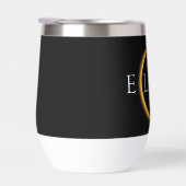 Black & Gold 2024 Texas Total Solar Eclipse (Droite)