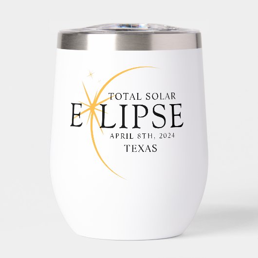 Black & Gold 2024 Texas Total Solar Eclipse (Avant)