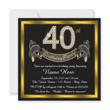 Black Gold 40ste Verjaardagsfeest