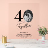 Black Gold 40th Mariage Anniversaire de la photo B (Mariage)