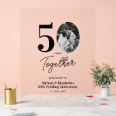 Black Gold 50th Mariage Anniversaire de la photo B (Mariage)