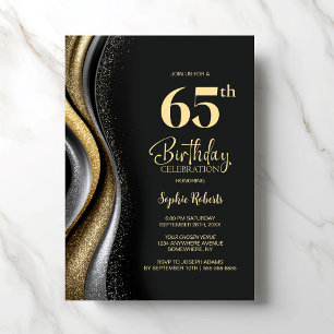 Black Gold 65ste verparty Kaart