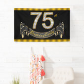 Black Gold 75e verjaardag Spandoek (Insitu)