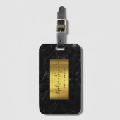 Black Gold Bagagelabel (Voorkant (verticaal))