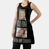 Black Gold BBQ Honoring Afstuderen Foto Schort (Insitu)