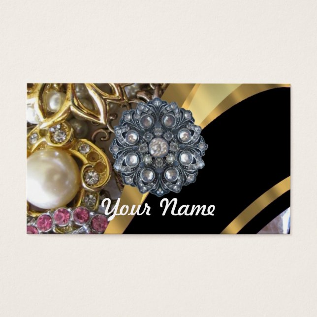 Black & gold bling (Devant)