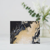 Black Gold Briefkaart (Staand voorkant)