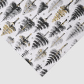 Black Gold Christmas Pattern#26 ID1009 Tissuepapier (Detail)