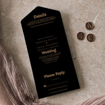 Black Gold Classic Minimaal Huwelijk    