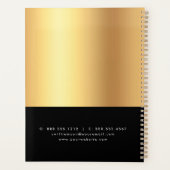 Black Gold courtier immobilier Maison moderne (Dos)