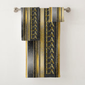 Black Gold Fa Noël La La Motif#27 ID1009 (En situation)