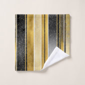 Black Gold Fa Noël La La Motif#27 ID1009 (Gant de toilette)