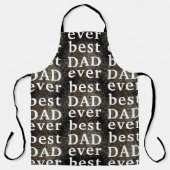 Black Gold Festive | beste DAD ooit | VADERDAG Schort (Voorkant)