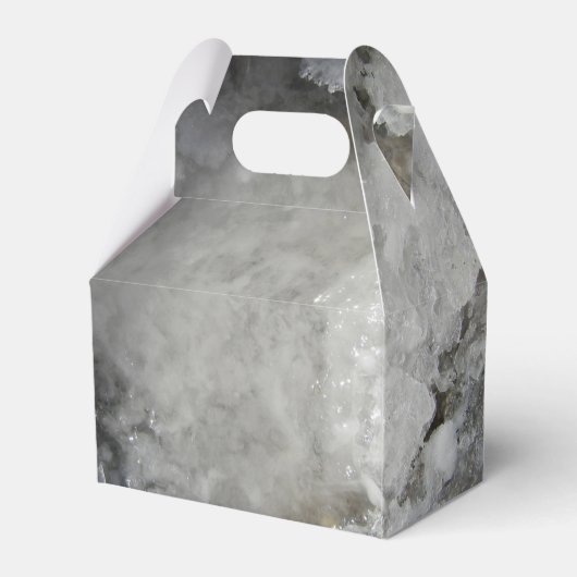 Black Gold Foil Zee Crystals Handtekening Hartelij Bedankdoosjes (Achterkant)