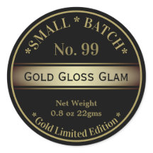 Black Gold Glam Glanzend Lip Balm Beauty Product