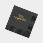 Black Gold Happy Halloween Party (Gauche)