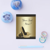 Black Gold High-hiel-brochure Flyer (Enkel)