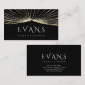 Black Gold Lights Bideminous Visitekaartje (Voorkant / Achterkant)