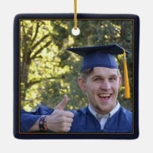 Black Gold Lijst Afstuderen Keepomwille School Keramisch Ornament