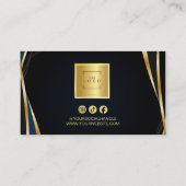 Black gold Logo Raffle Enter to Win Ticket (Dos)