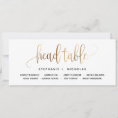 Black Gold Lovely Script Typography Wedding (Voorkant)